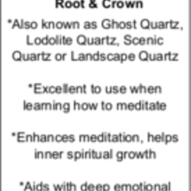 Fuchsite Phantom Quartz Point