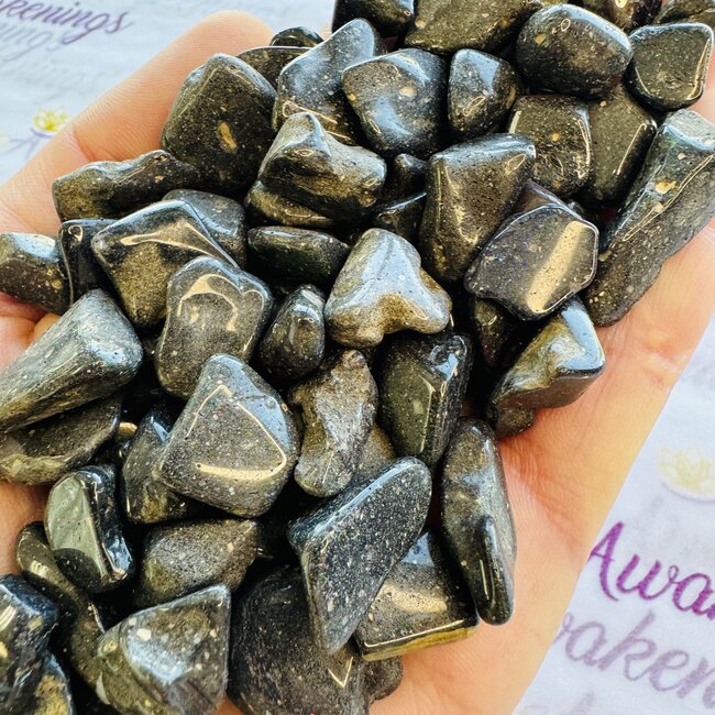 Honduras Black Opal - Tumbled Smooth