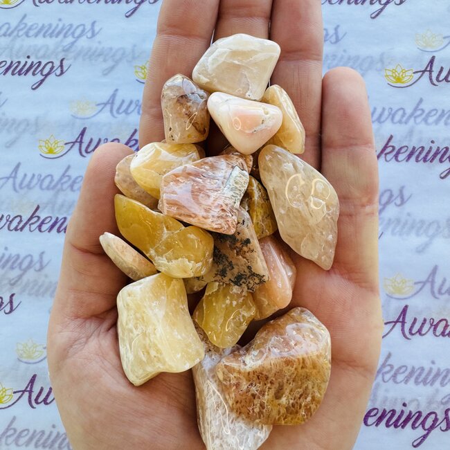 Satyaloka Rose Azeztulite - Tumbled