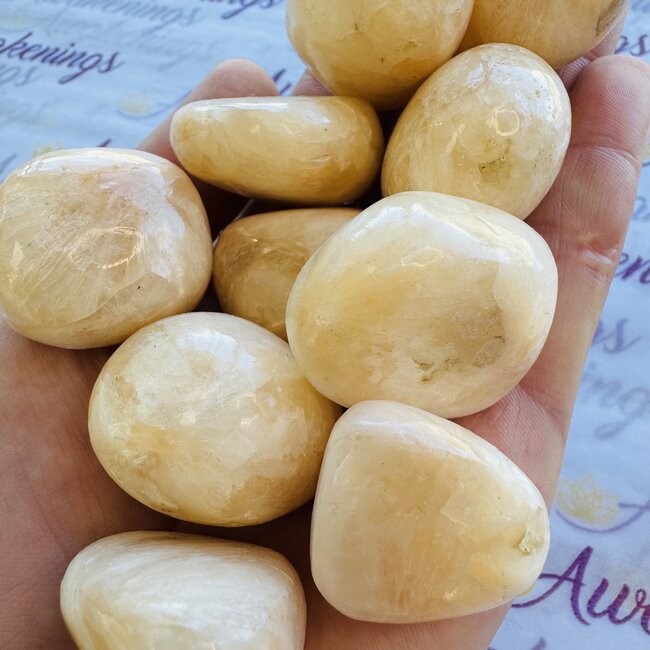 Stilbite - Large Tumbled Stillbite