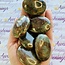 Green Jasper Palm Pillow Pocket Stone
