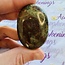 Green Jasper Palm Pillow Pocket Stone