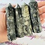 Que Sera (Blue Opal Llianite Galaxy Rhyolite Liberite Glaucophane) Towers Points Generators - Medium (3 - 4")