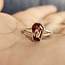 Zultanite (Diaspore) Coffin Ring - Sterling Silver - Size 8