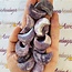 Lepidolite (Purple Mica) Cresent Moons - Medium