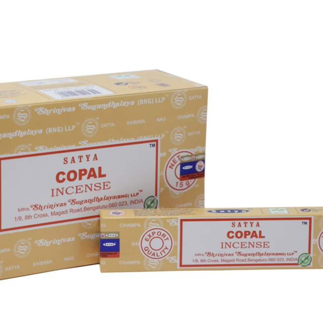 Copal Incense - 12 Sticks in a Box 15g - Satya