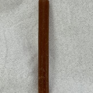 Mini Magic Magick Ritual Spell Chime Candles - Amber Light Brown  4" - Gaia Earth Stability Grounding