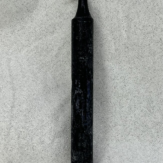 Mini Magic Magick Ritual Spell Chime Candles - Black 4" - Protection Banishing Transformation
