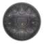 11 Tone Steel Tongue 6" Dark Silver Drum - Mini Hand Pan Stricker Handpan Hapi Happy Tank Panda Percussion Musical Instrument
