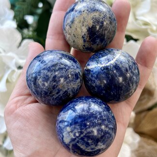 Sodalite Sphere Orb - 40mm