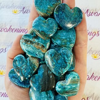 Azurite Hearts - Medium