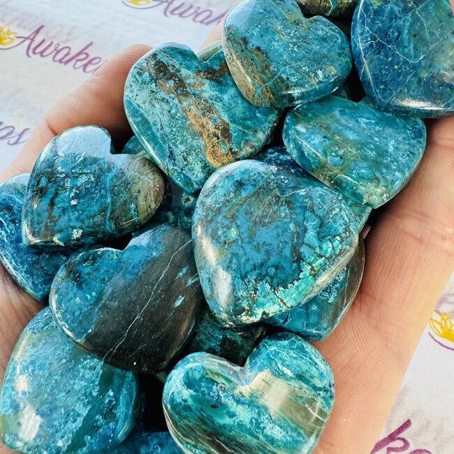 Azurite Hearts - Medium