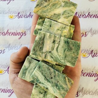 Mariposite Slab Slice