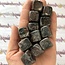 Garnet in Arfvedsonite (Fireworks Stone) Cubes 1"