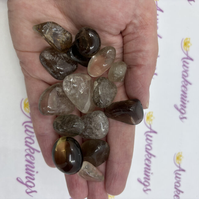 Smoky (Smokey) Quartz - Tumbled Smooth