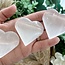 Selenite (Satin Spar Gypsum) Hearts - 2-3" Medium 50mm