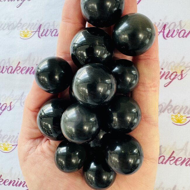 Rainbow Obsidian Sphere Orb - 20mm