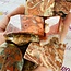 Brecciated Red Jasper (Red Silver Leaf) Jasper Slice - Small Slab Flat