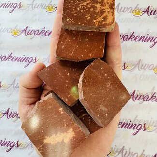 Red Jasper Slabs Slices - 2"