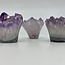 Amethyst Druzy Flower - Large Rough Raw Natural Carving
