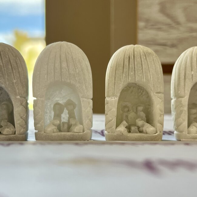 Nativity Scene in Egg-Small
