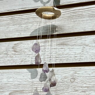 Amethyst Point 7 pc Mobile Wind Chime