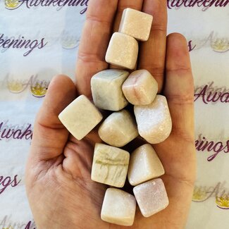 Pink Opal Cubes 1" Pink Opal Cubes 1"