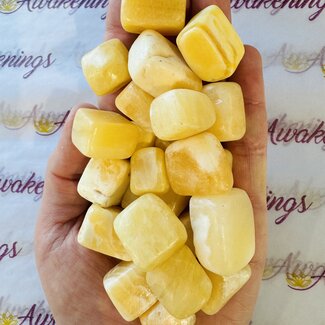 Orange Calcite Large Cubes