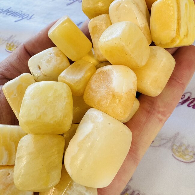 Orange Calcite Large Cubes