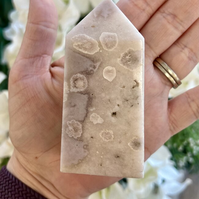 Pink Amethyst Obelisk Tower Generator-  Extra Large (3-5")