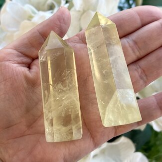 Citrine Tower Point Generator - Medium (2-4")