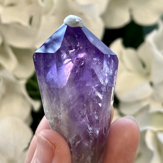 Amethyst Points - Phantom Inclusions Rainbows - Large (AA Grade)