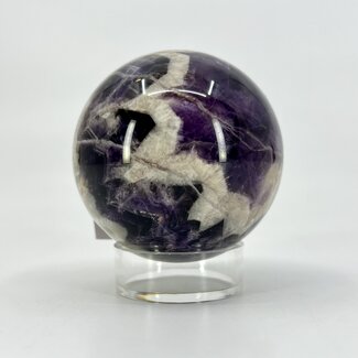 Chevron (Dream) Amethyst Sphere - 50mm