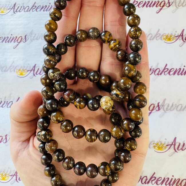Australian Boulder Opal Bracelets - 8mm