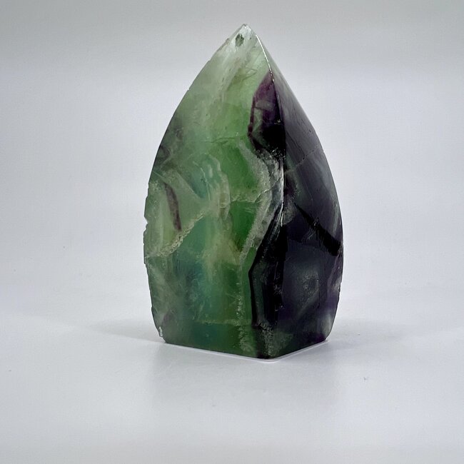 Rainbow Fluorite Flames - Medium 3-4" Teardrop
