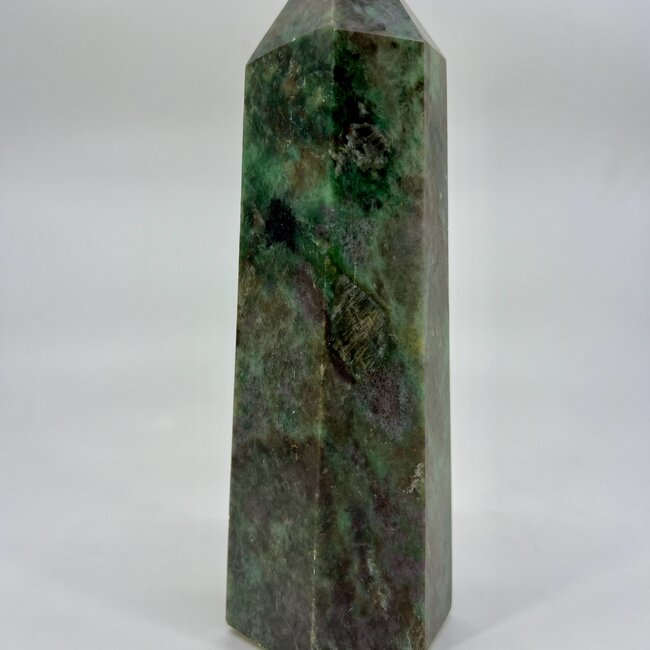 Ruby in Fuchsite Tower Generator Point - XL Extra Large 6"