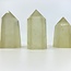 Honey Yellow Calcite Tower Generator Point - Small (3 - 4")