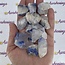 Dumortierite in Quartz Cluster - Rough Raw Natural