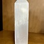 Selenite (Satin Spar Gypsum) Charging Obelisks - 6" Large Tower Point Generator Polished
