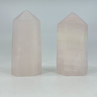 Pink Calcite Tower Point - Large