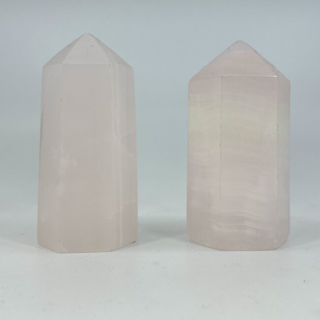 Pink Calcite Tower Point Generator - Large