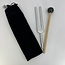 432 Hz Tuning Fork Bag & Hammer - La Heart Chakra Frequency OM Key of A - Tone Healing Mallet