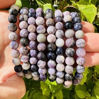 Russian Tiffany Stone (Bertrandite) Bracelets - 7-8mm