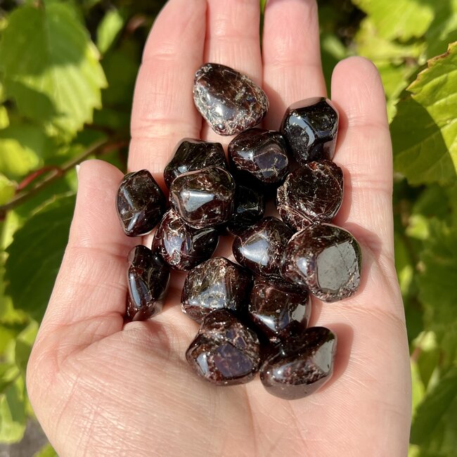 Almandine Faceted Garnet - Extra Small (0.5-1") Rough Raw Natural