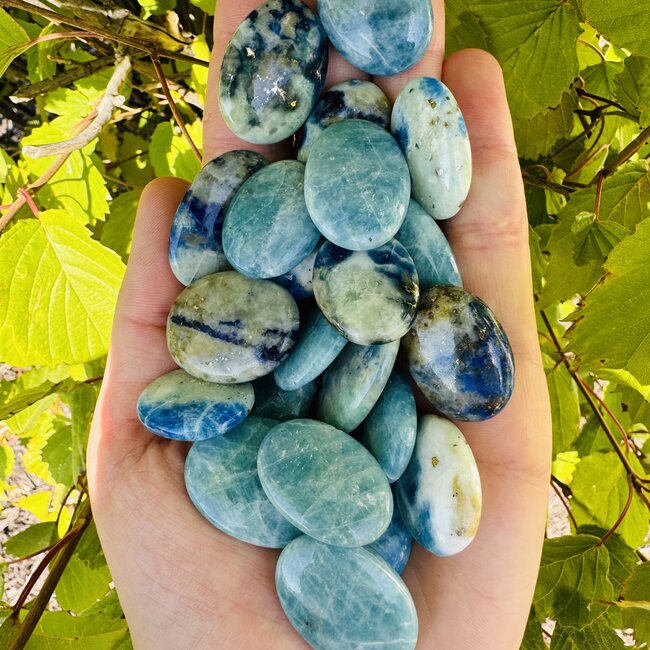 Afghanite (Afghan Lapis) (AAA Grade) - Tumbled Smooth