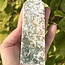 Pink Moss Agate Obelisk Tower Point - Medium (3-5")