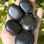 Shungite Palm Pillow Pocket Stone - Large