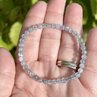 Labradorite Children's Bracelet - 7mm - Child, Kid Rutile