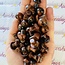 Mahogany Obsidian Mushrooms - Mini