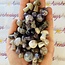 Chevron (Dream) Amethyst Mushroom - Mini
